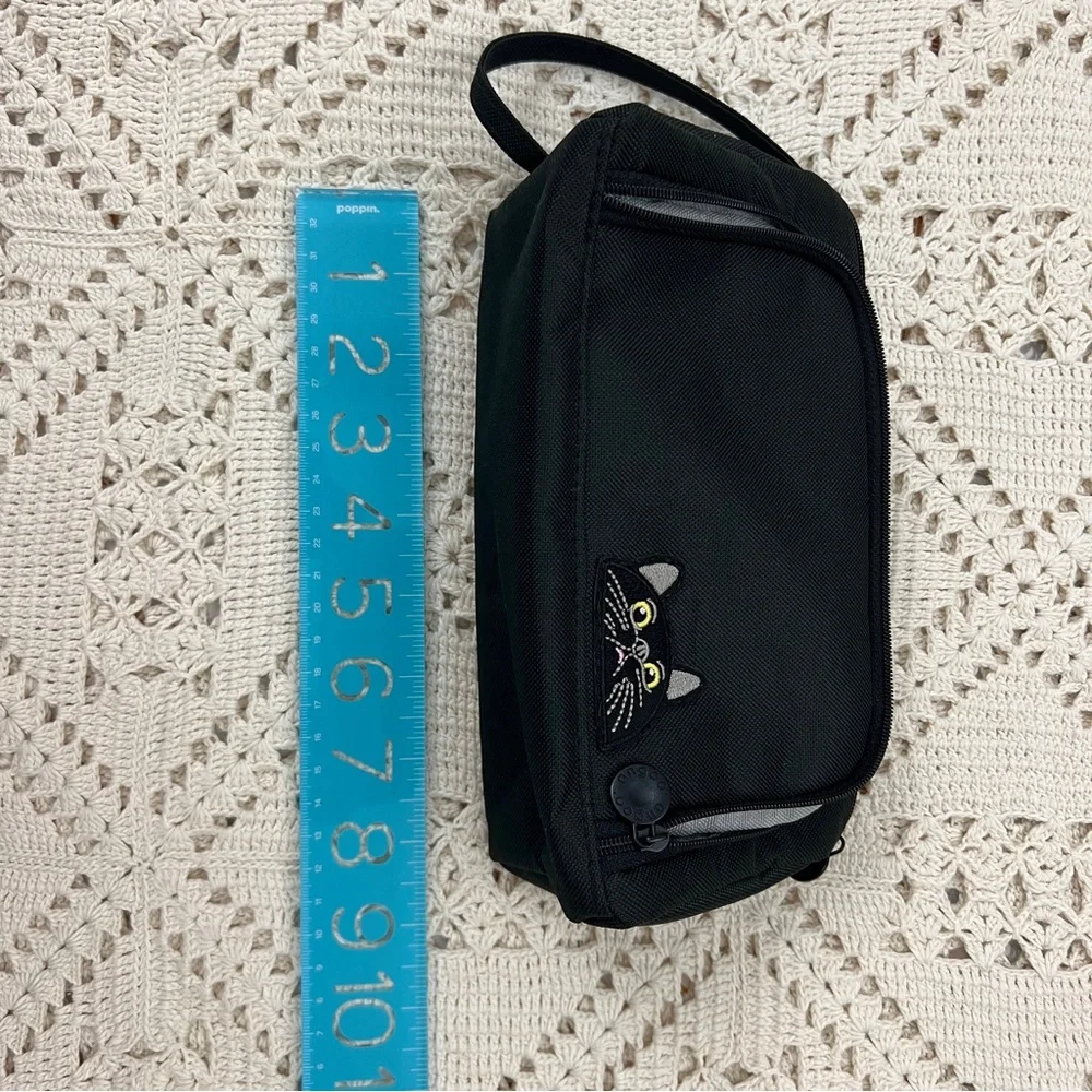 Bleep cat patch pencil case
